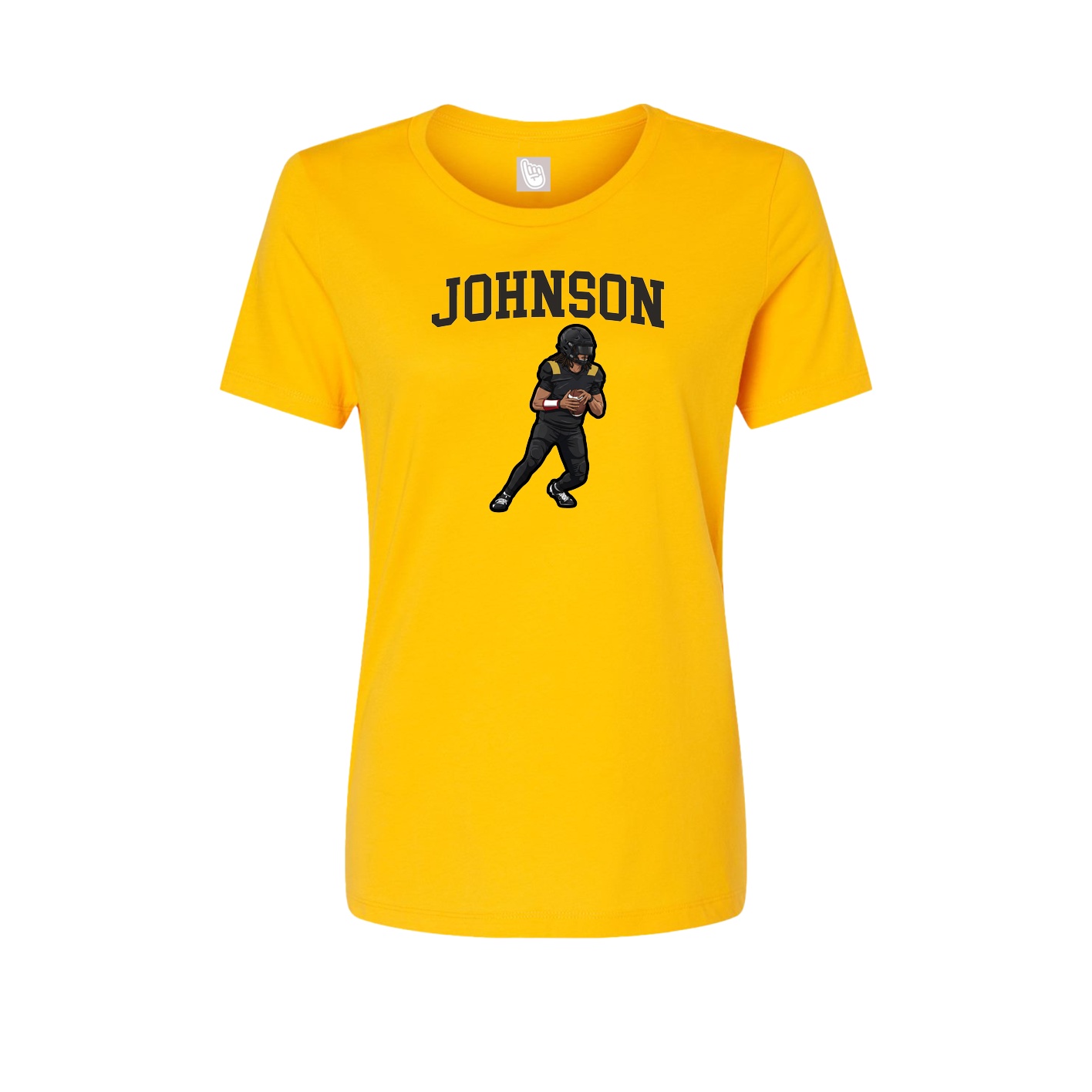 Fitted Women's Tee — Shirsey in Gold