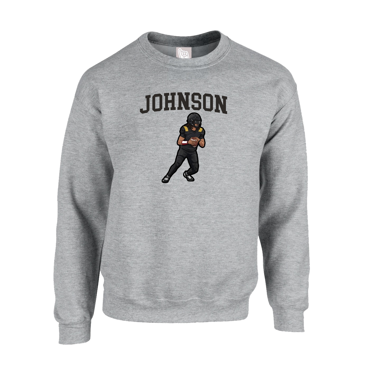 Fleece Crew — Shirsey in Grey
