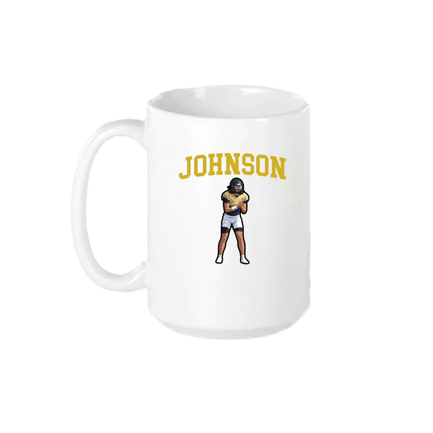15oz Coffee Mug — Shirsey in White