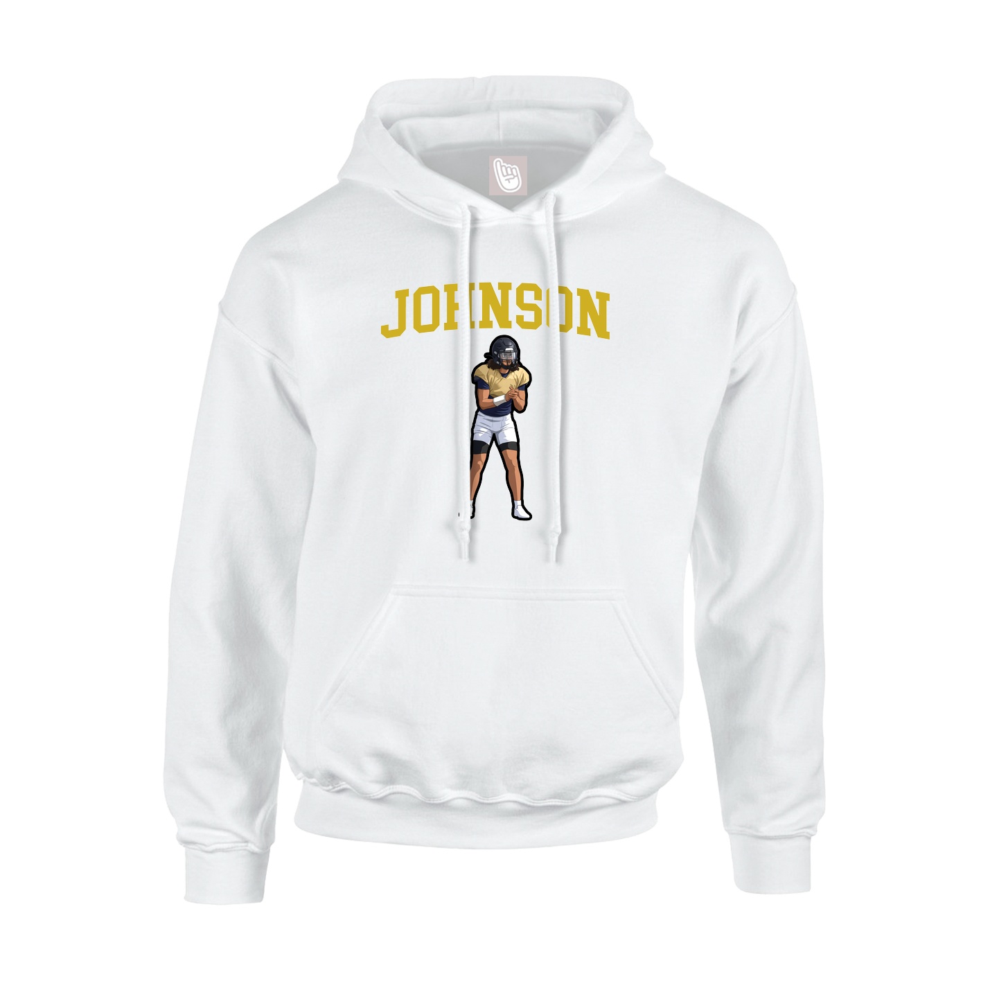 Hoodie — Shirsey in White