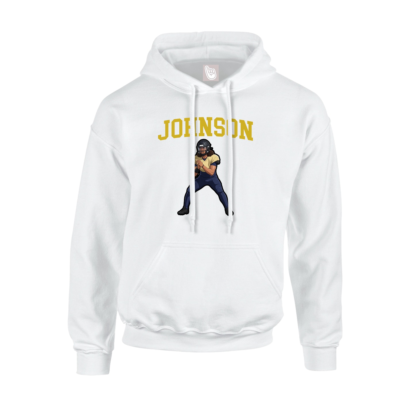 Hoodie — Shirsey in White