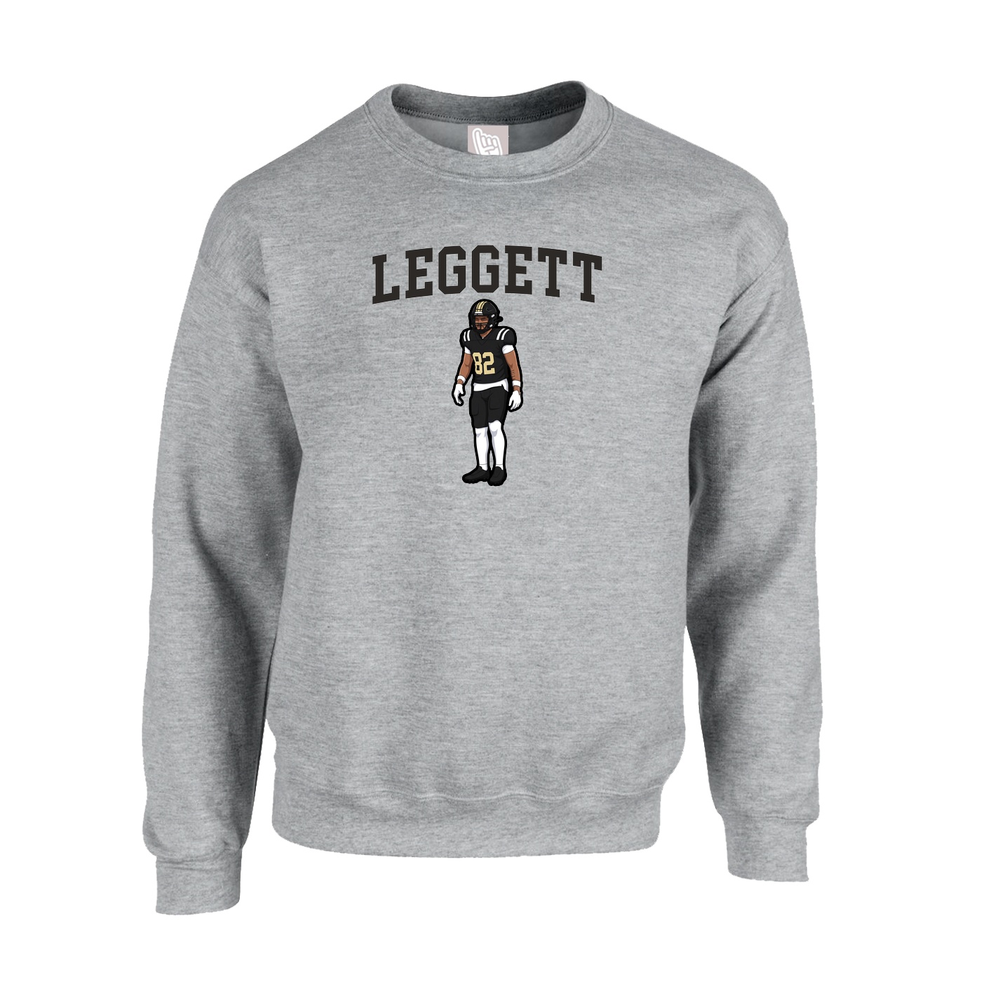 Fleece Crew — Shirsey in Grey