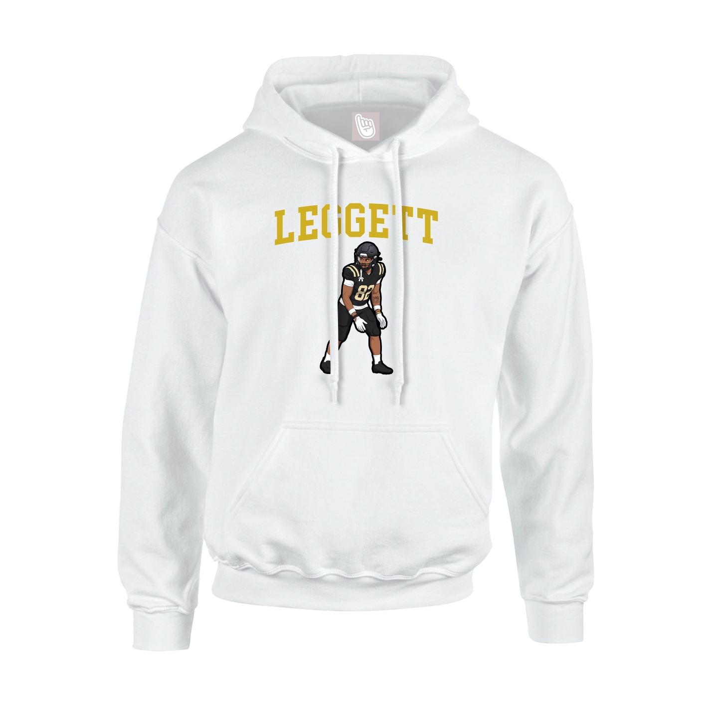 Hoodie — Shirsey in White