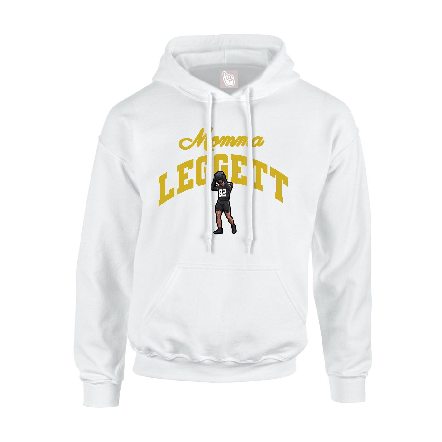 Hoodie — Mothers Day Arch in White