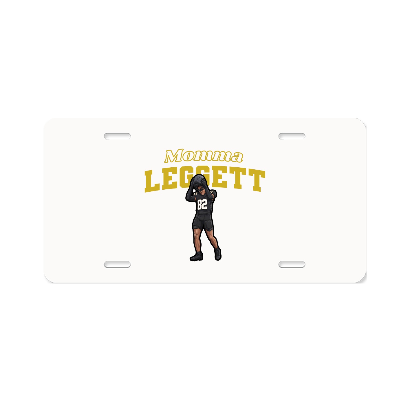 License Plate — Mothers Day Block in Classic