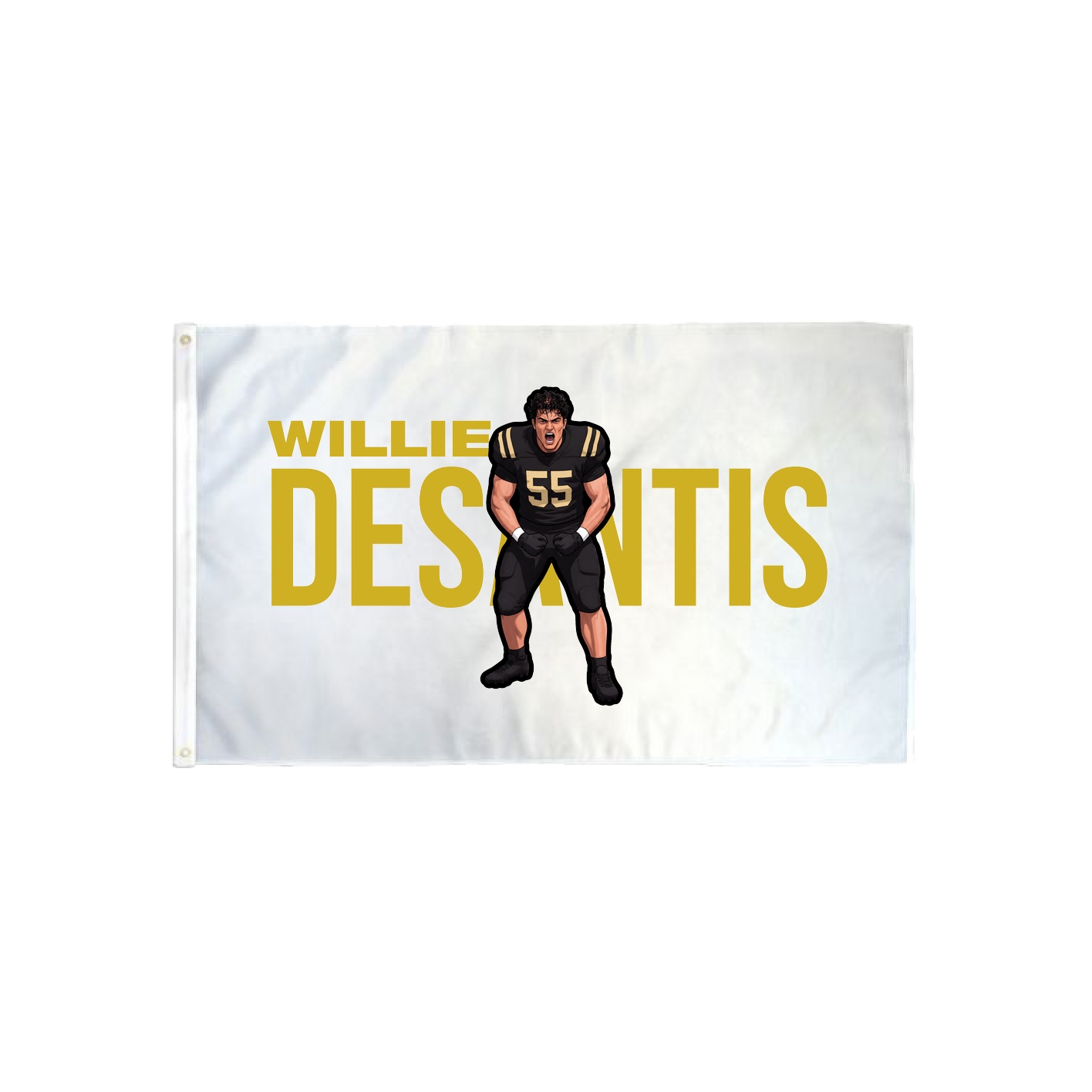 3x5 Flag — Player Name in Classic