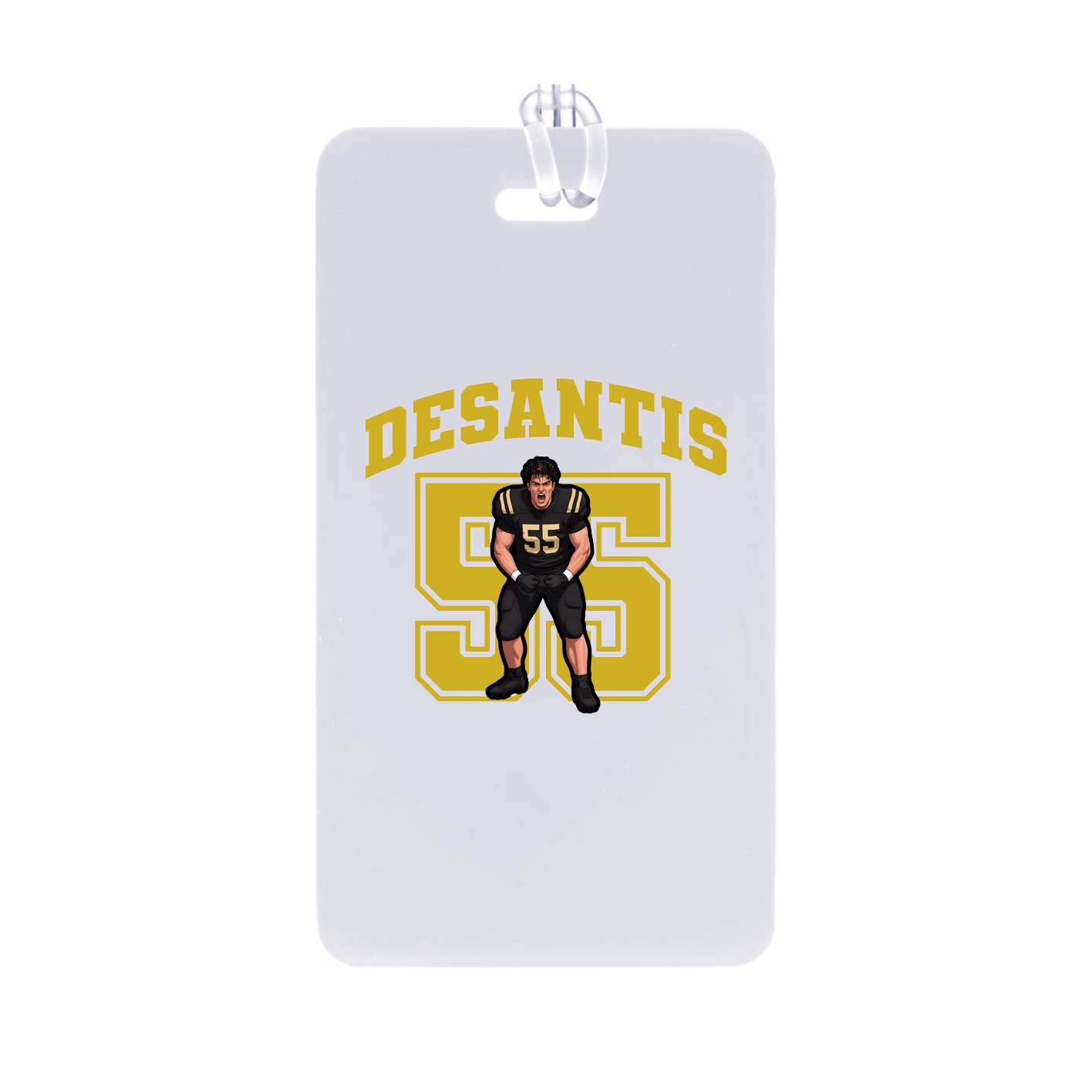 Bag Tag — Number in Classic