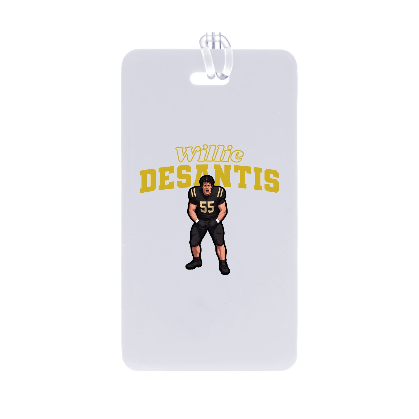 Bag Tag — Name Arch in Classic
