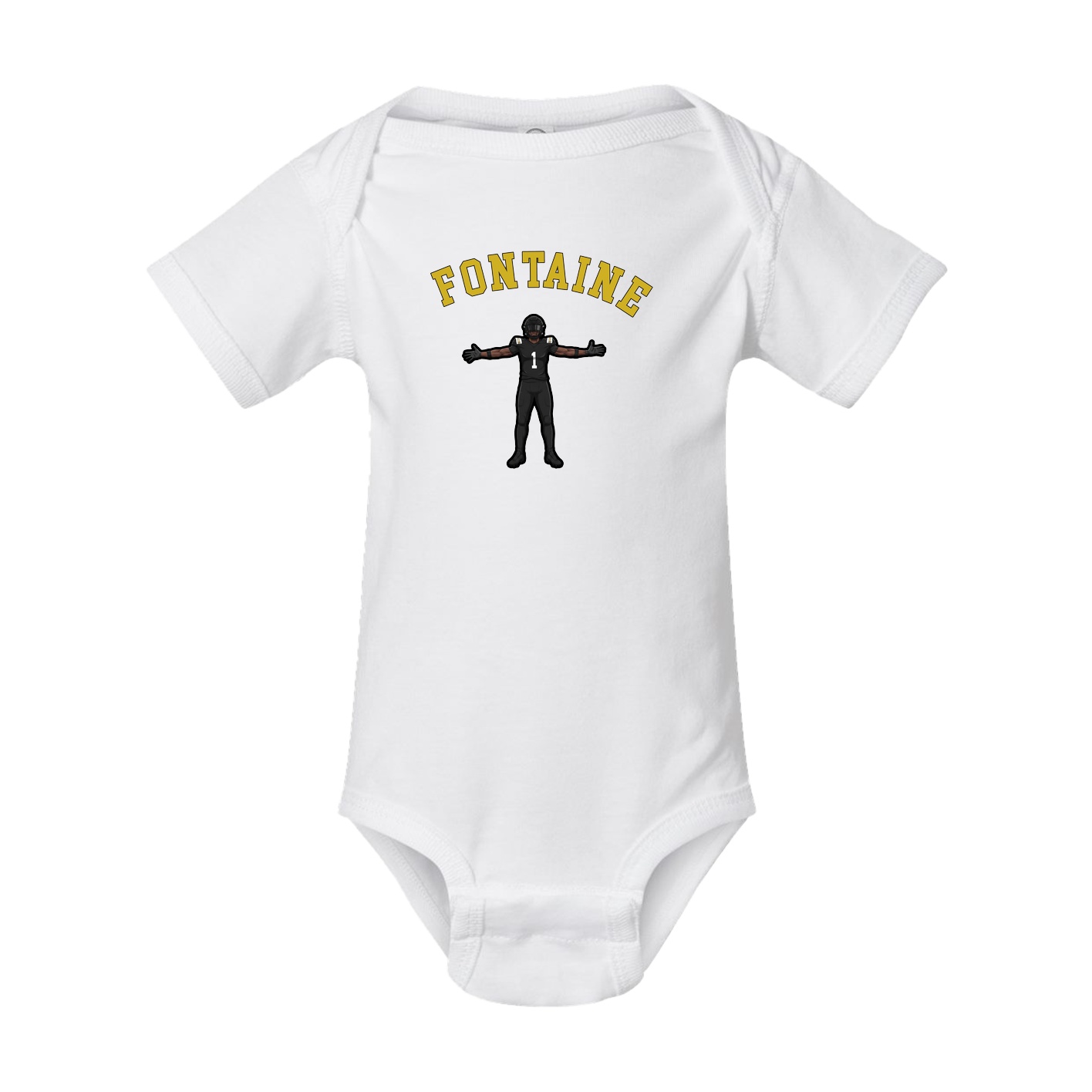 Baby Onesie — Shirsey Arch in White