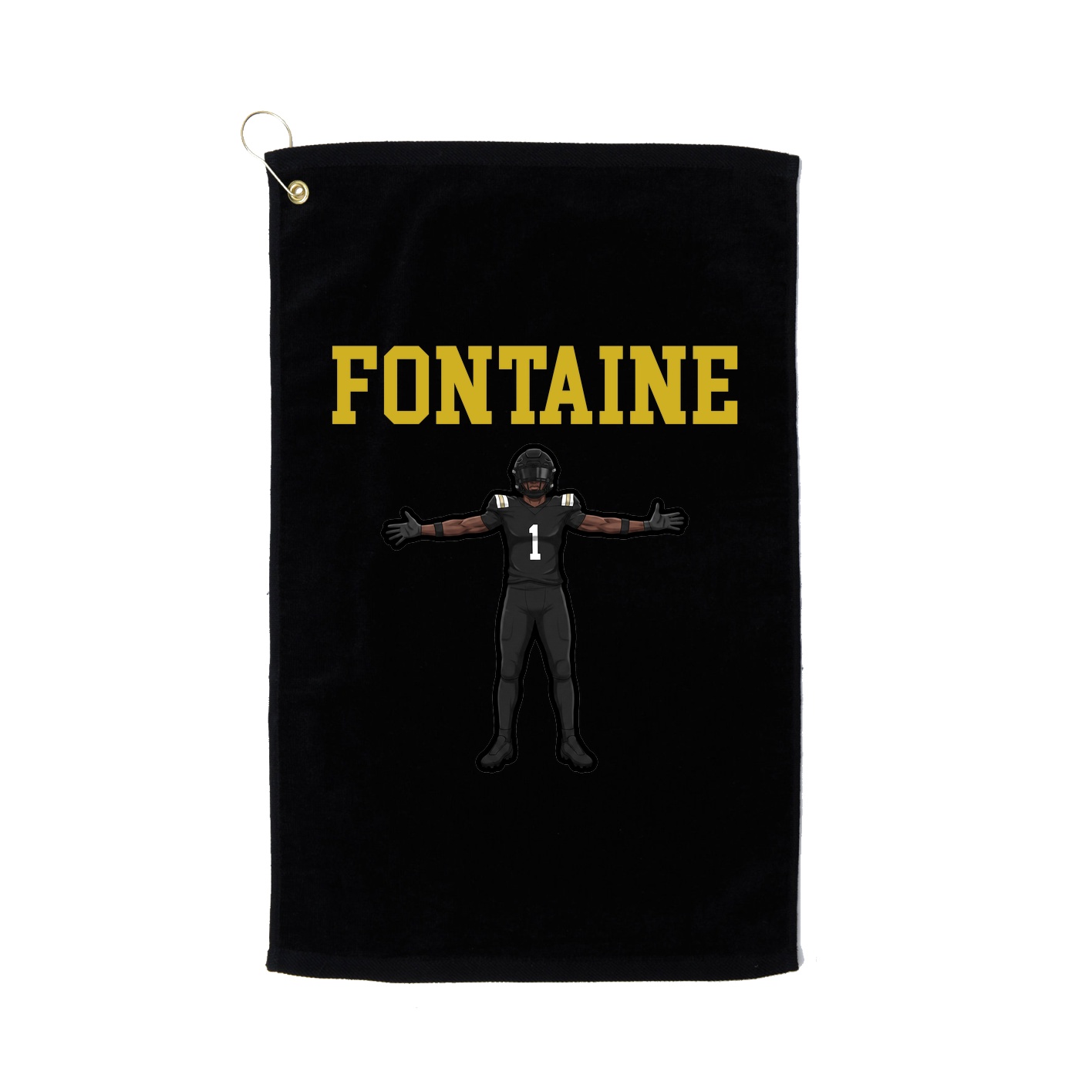 Golf Towel — Shirsey in Black