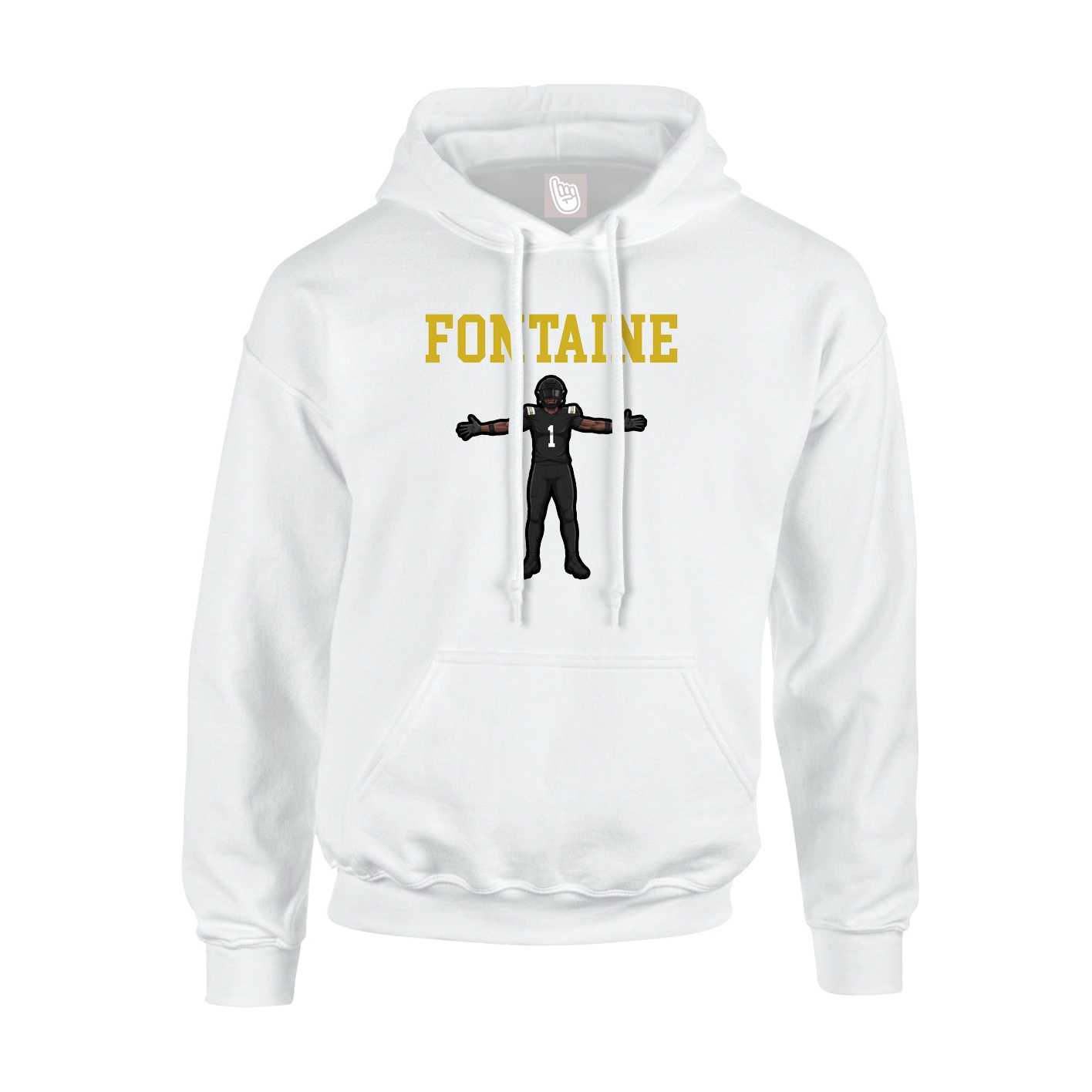 Youth Hoodie — Shirsey in White