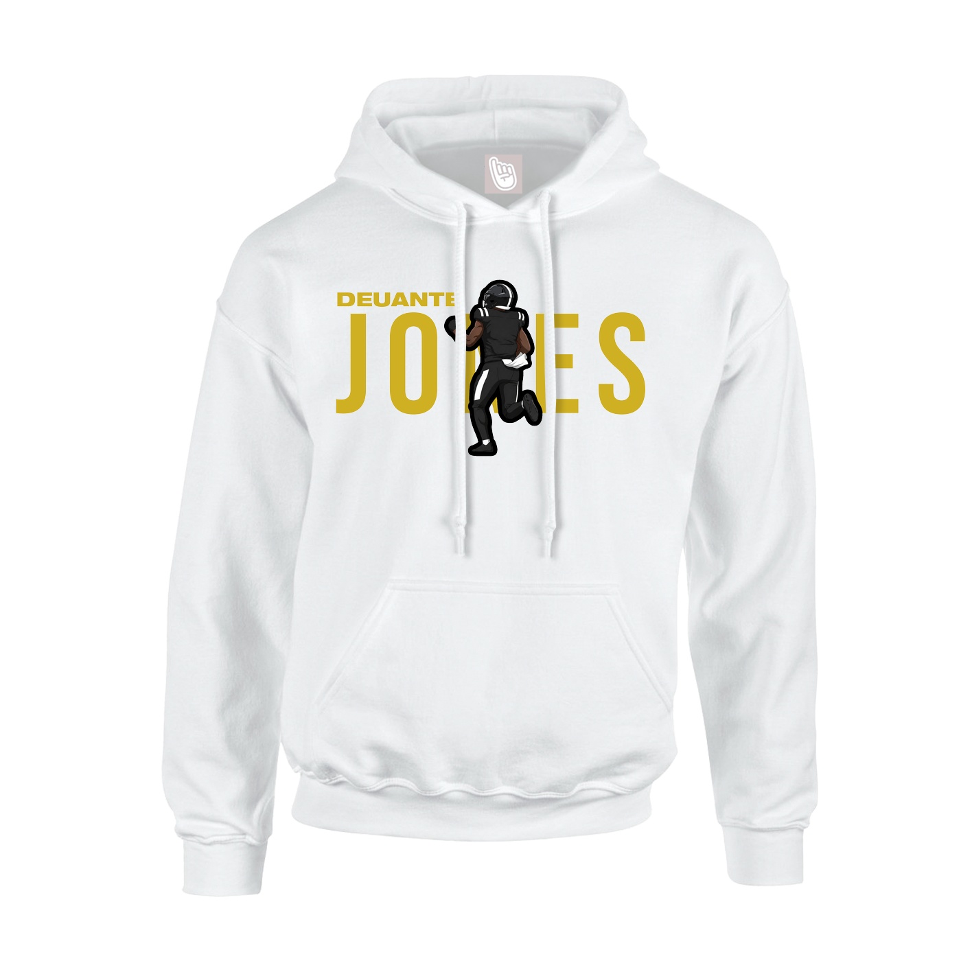 Hoodie — Player Name in White