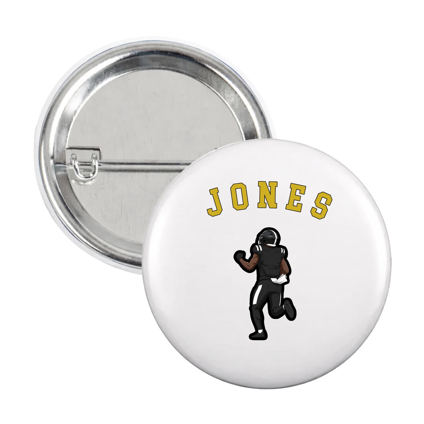 Game Day Button — Shirsey Arch in White