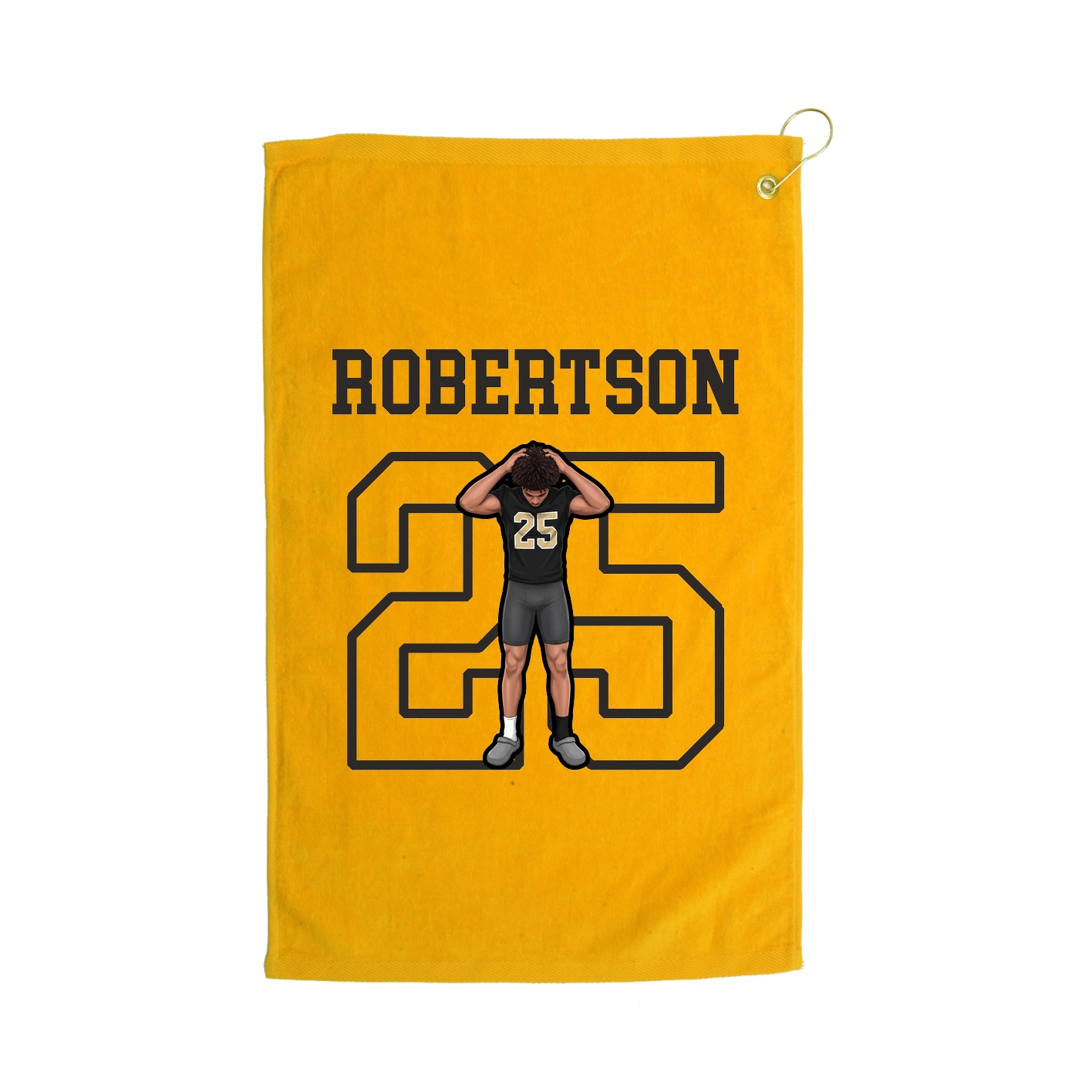 Golf Towel — Shirsey in Gold