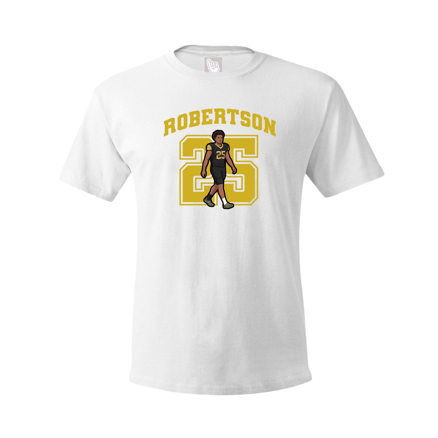 Tee — Number in White