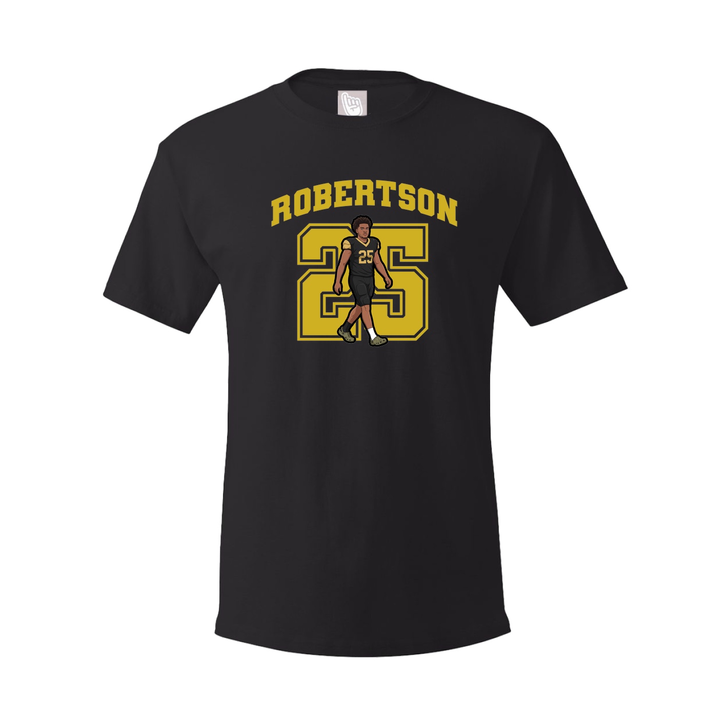 Youth Tee — Number in Black