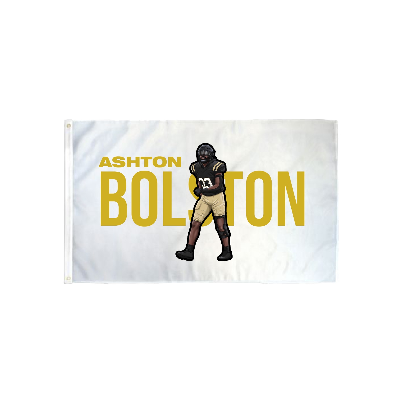 3x5 Flag — Player Name in Classic
