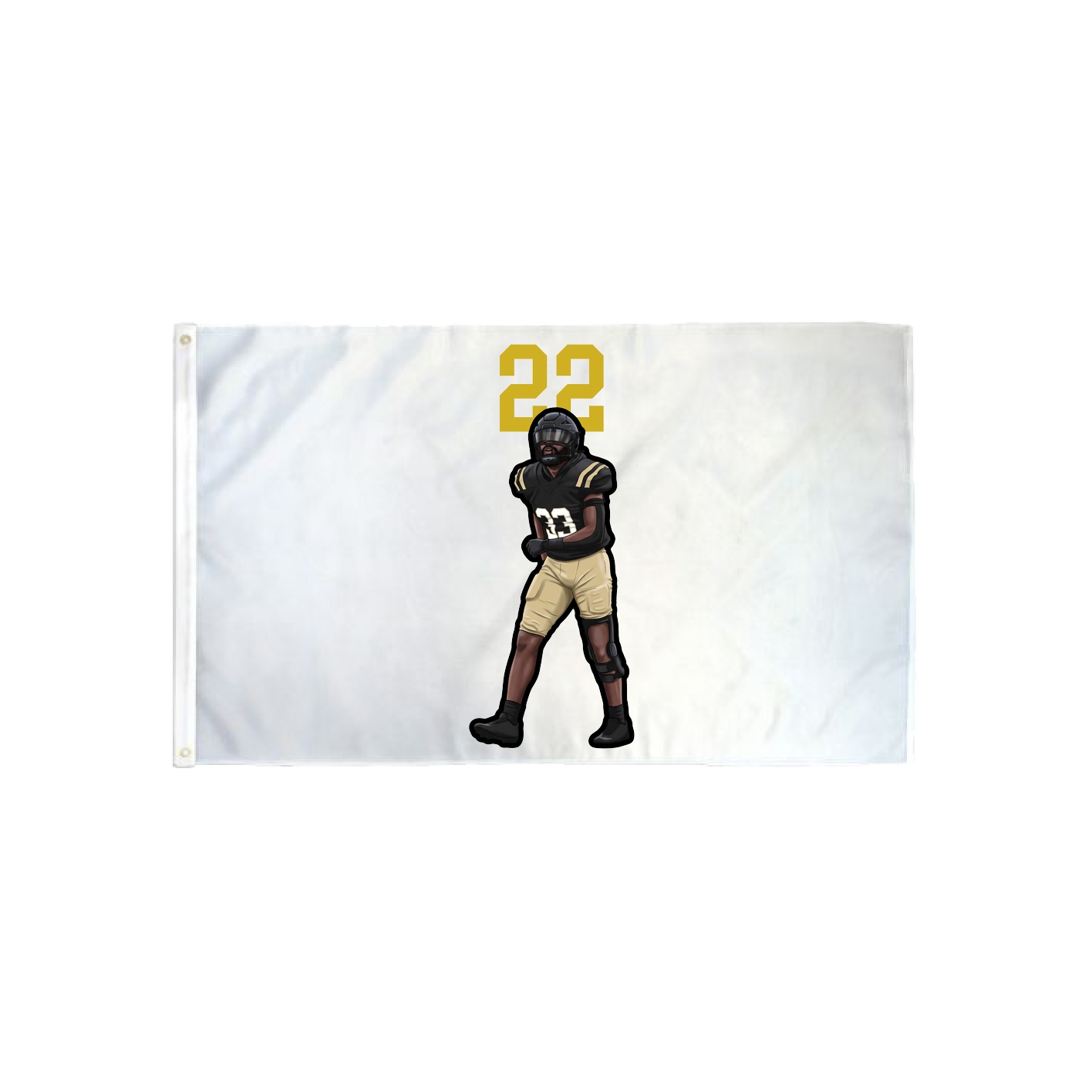 3x5 Flag — Number Top in Classic