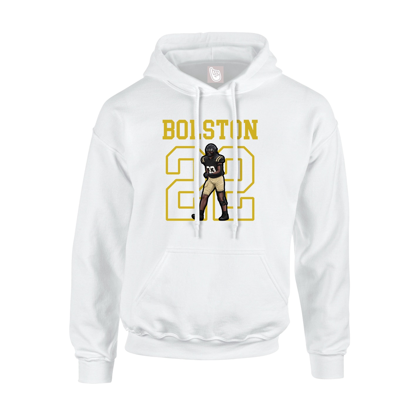 Youth Hoodie — Shirsey in White