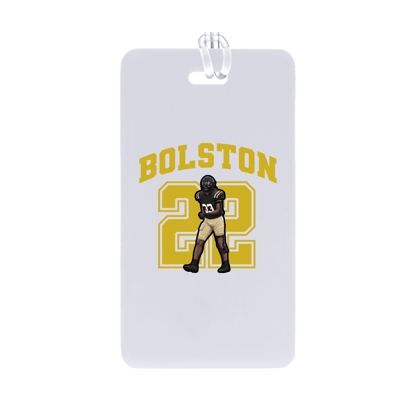 Bag Tag — Number in Classic