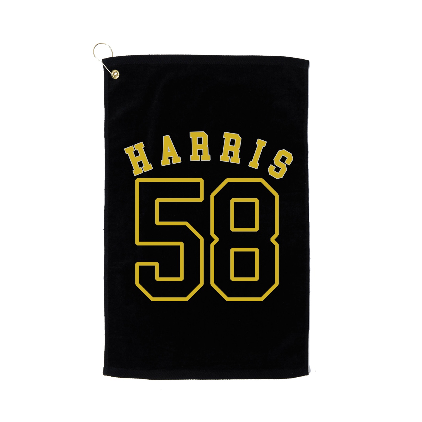 Golf Towel — Shirsey Arch in Black