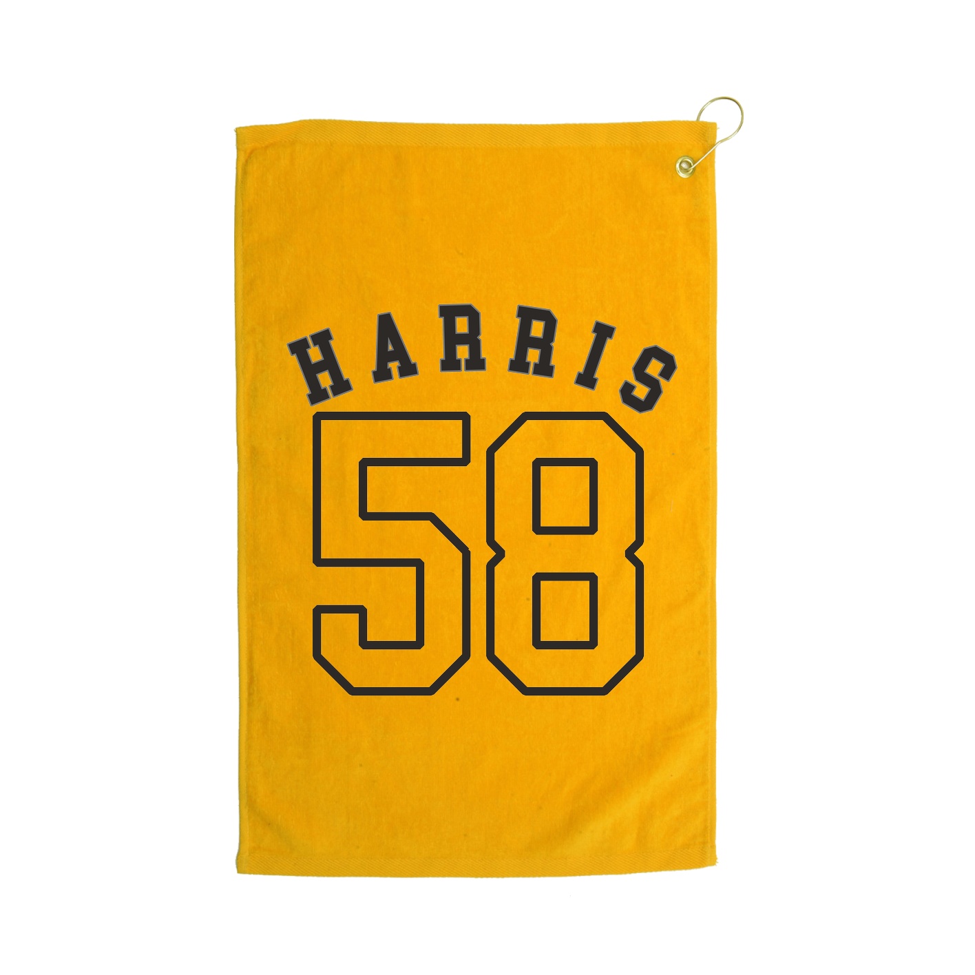 Golf Towel — Shirsey Arch in Gold