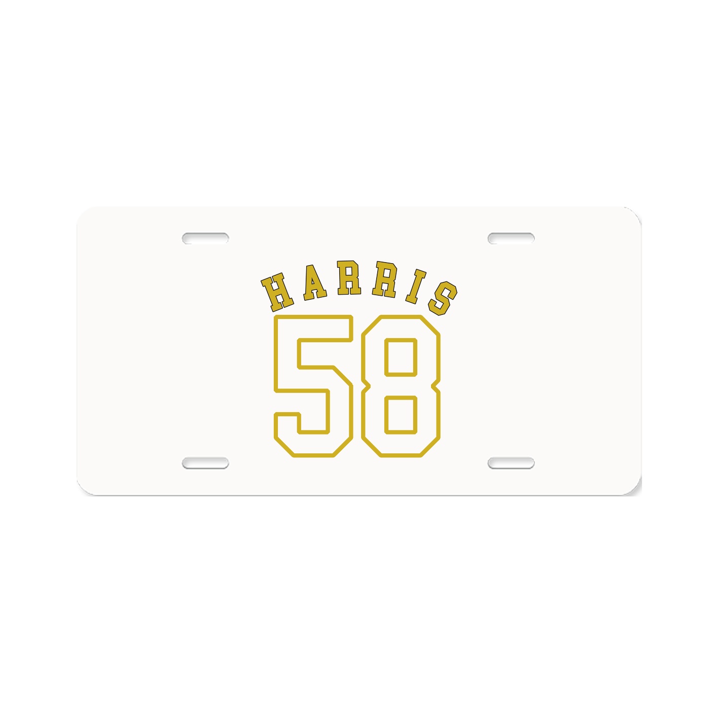 License Plate — Shirsey Arch in Classic