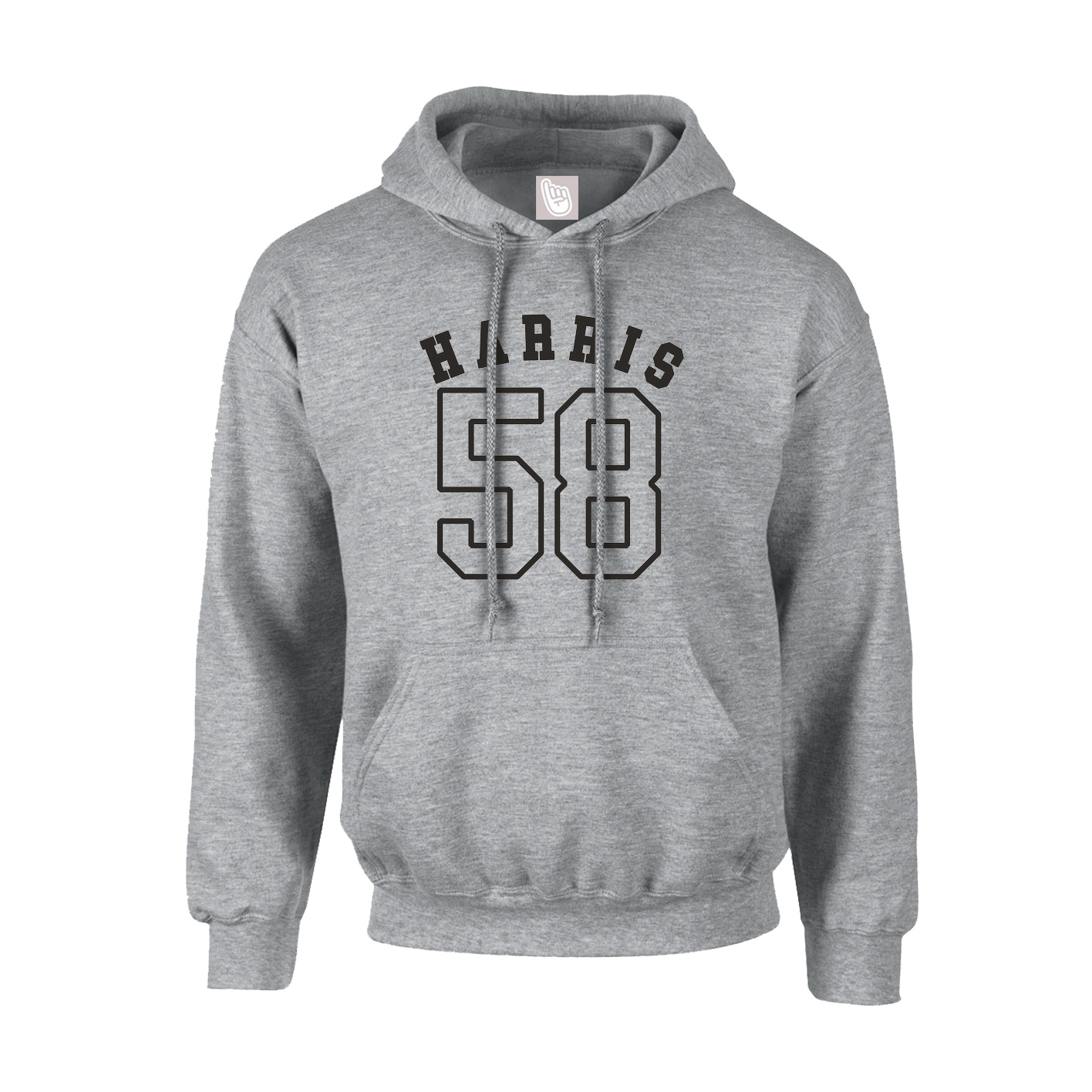 Hoodie — Shirsey Arch in Grey