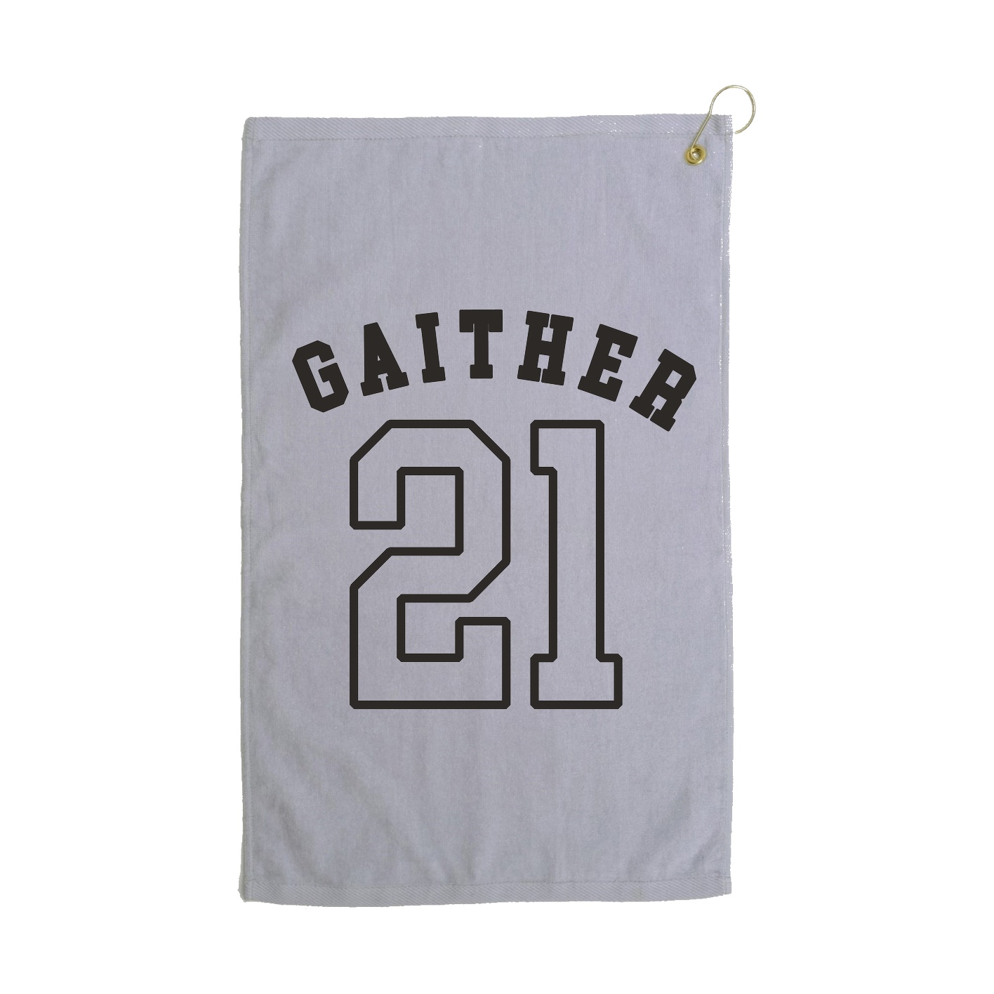 Golf Towel — Shirsey Arch in Grey