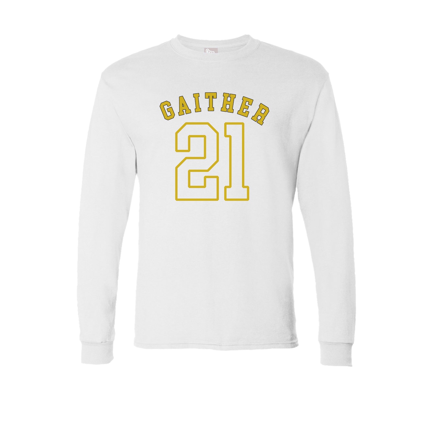 Long Sleeve Tee — Shirsey Arch in White
