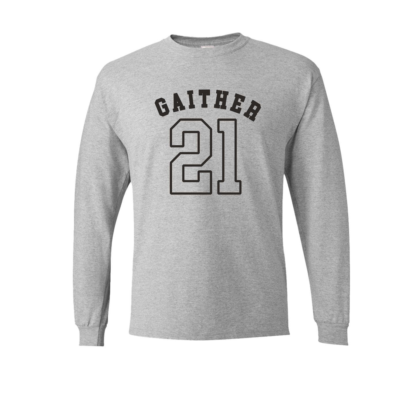 Long Sleeve Tee — Shirsey Arch in Grey