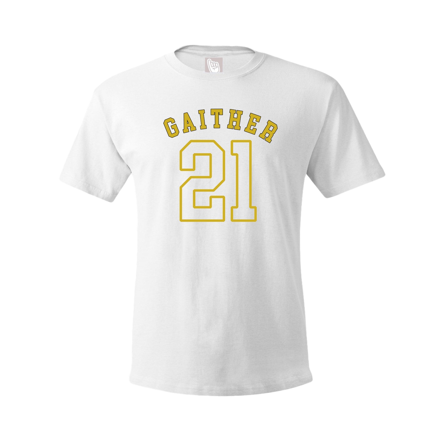 Youth Tee — Shirsey Arch in White