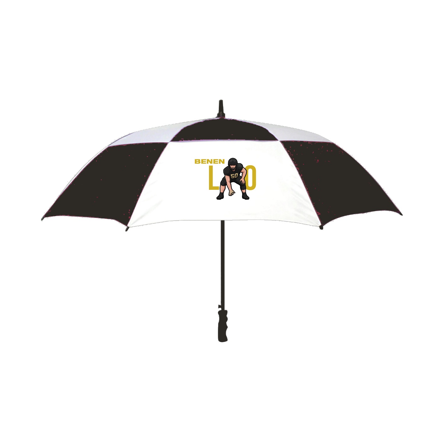Golf Umbrella — Player Name in Black