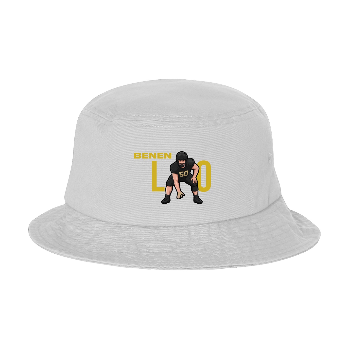 Bucket Cap — Player Name in White