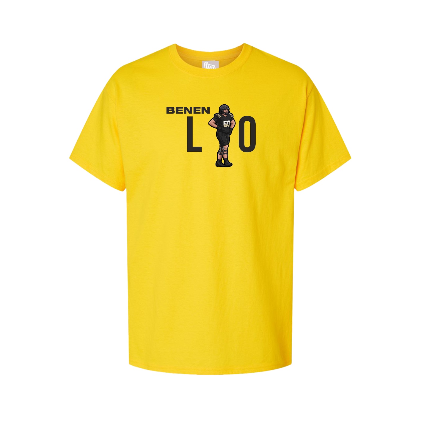 Youth Tee — Player Name in Gold