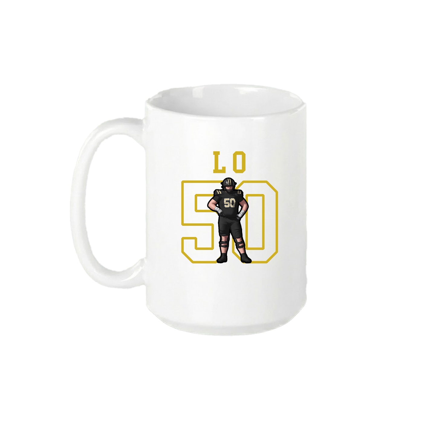 15oz Coffee Mug — Shirsey in White