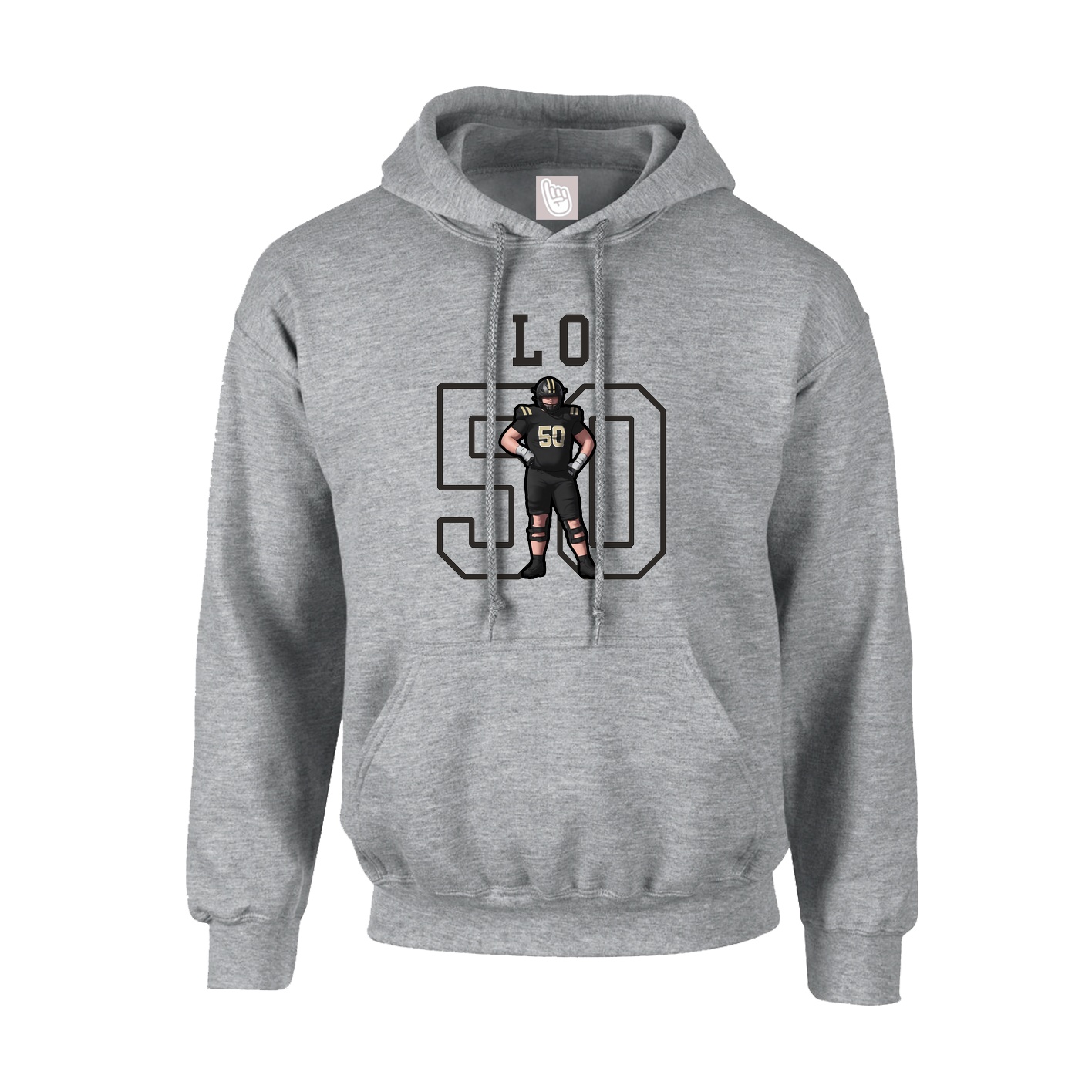 Youth Hoodie — Shirsey in Grey