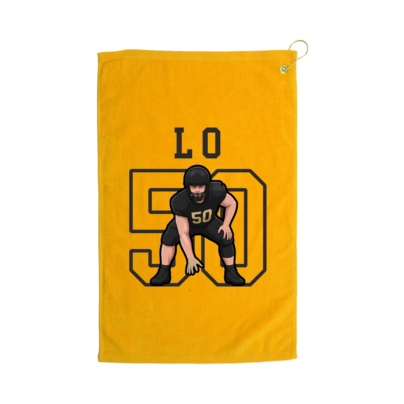 Golf Towel — Shirsey in Gold