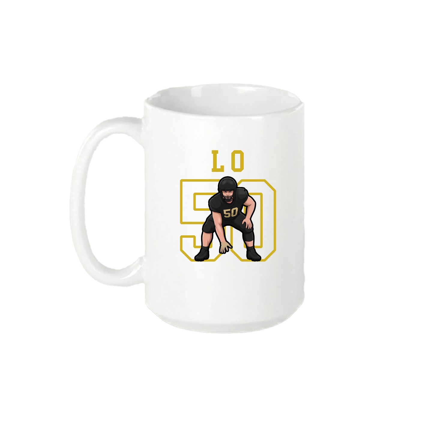 15oz Coffee Mug — Shirsey in White