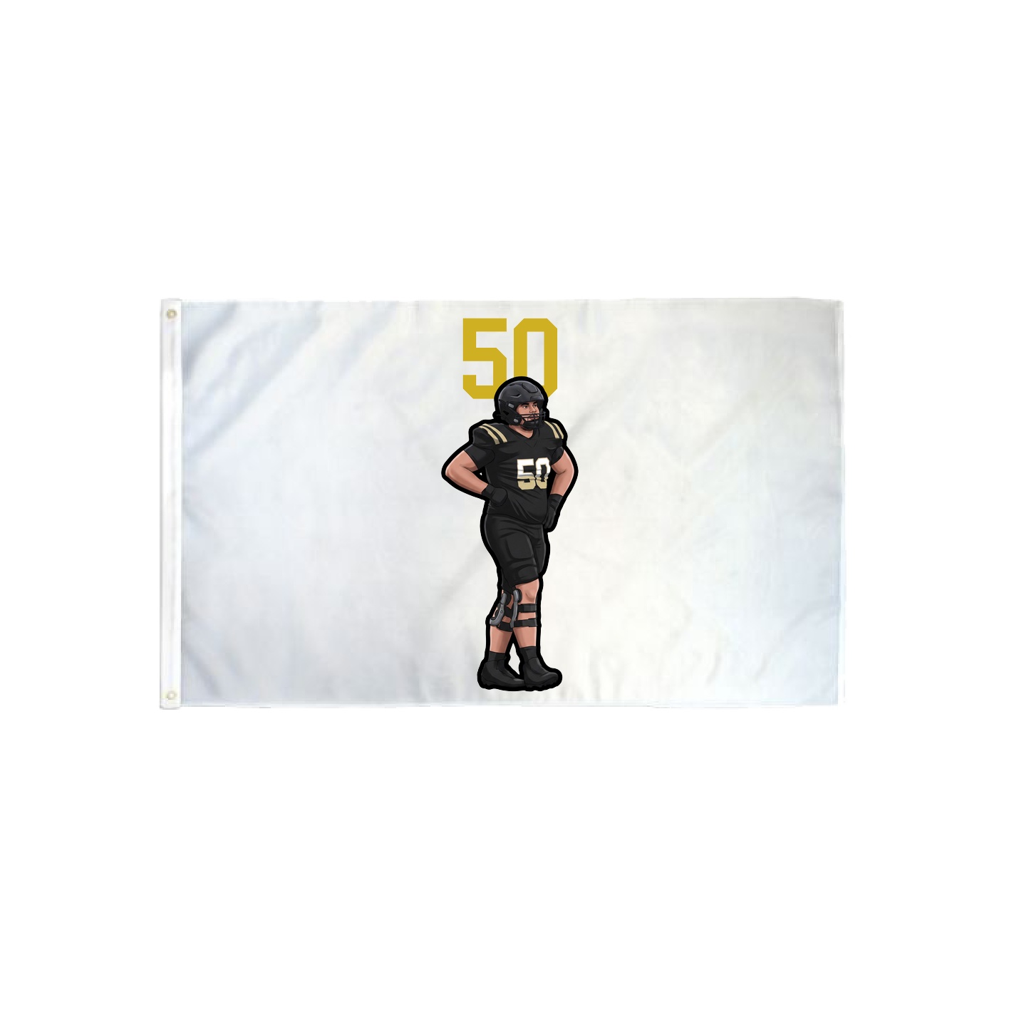 3x5 Flag — Number Top in Classic
