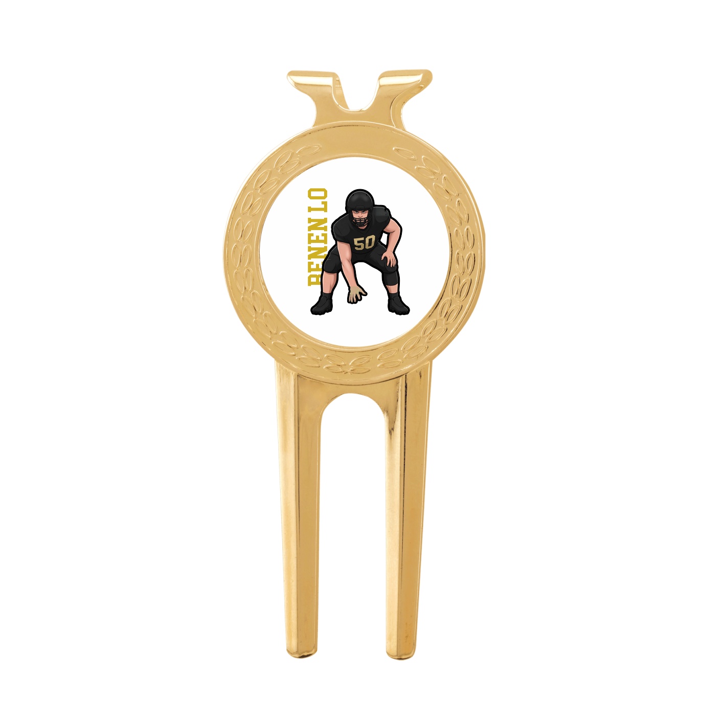 Divot Tool with Ball Marker — Name Vertical in Classic