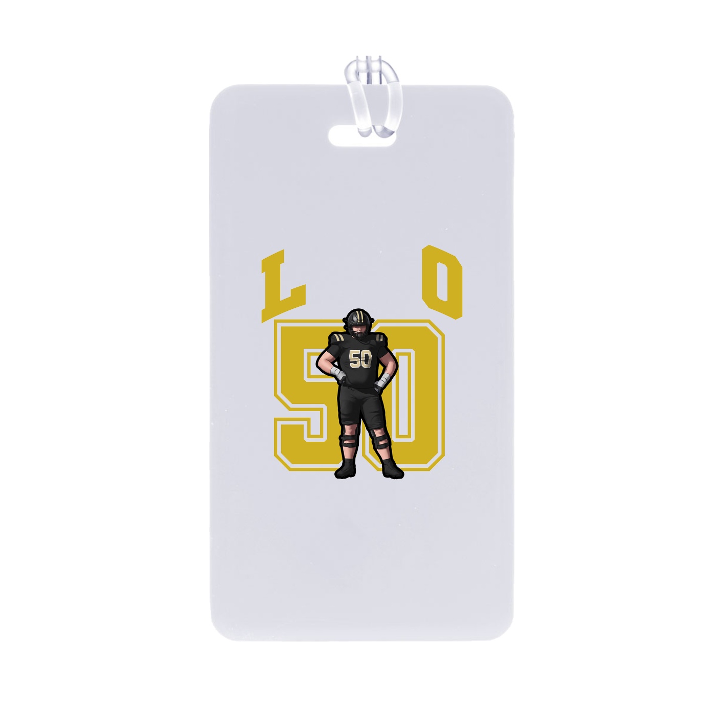 Bag Tag — Number in Classic