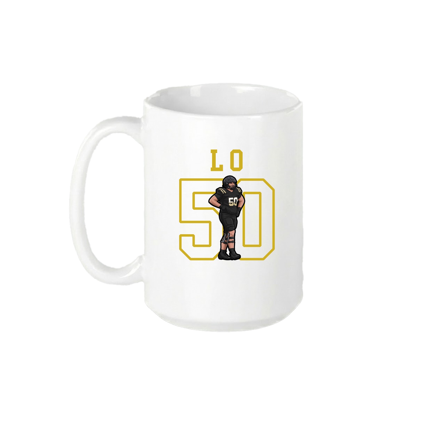 15oz Coffee Mug — Shirsey in White