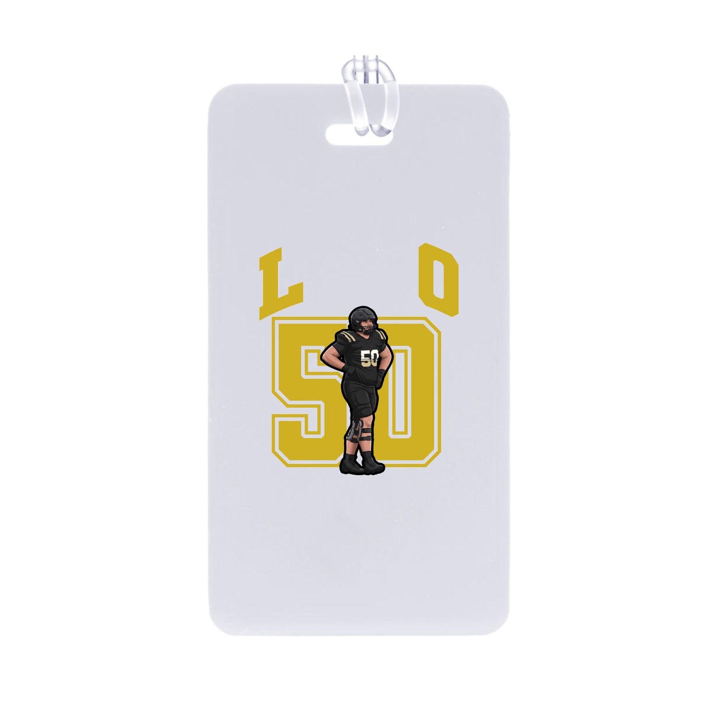 Bag Tag — Number in Classic