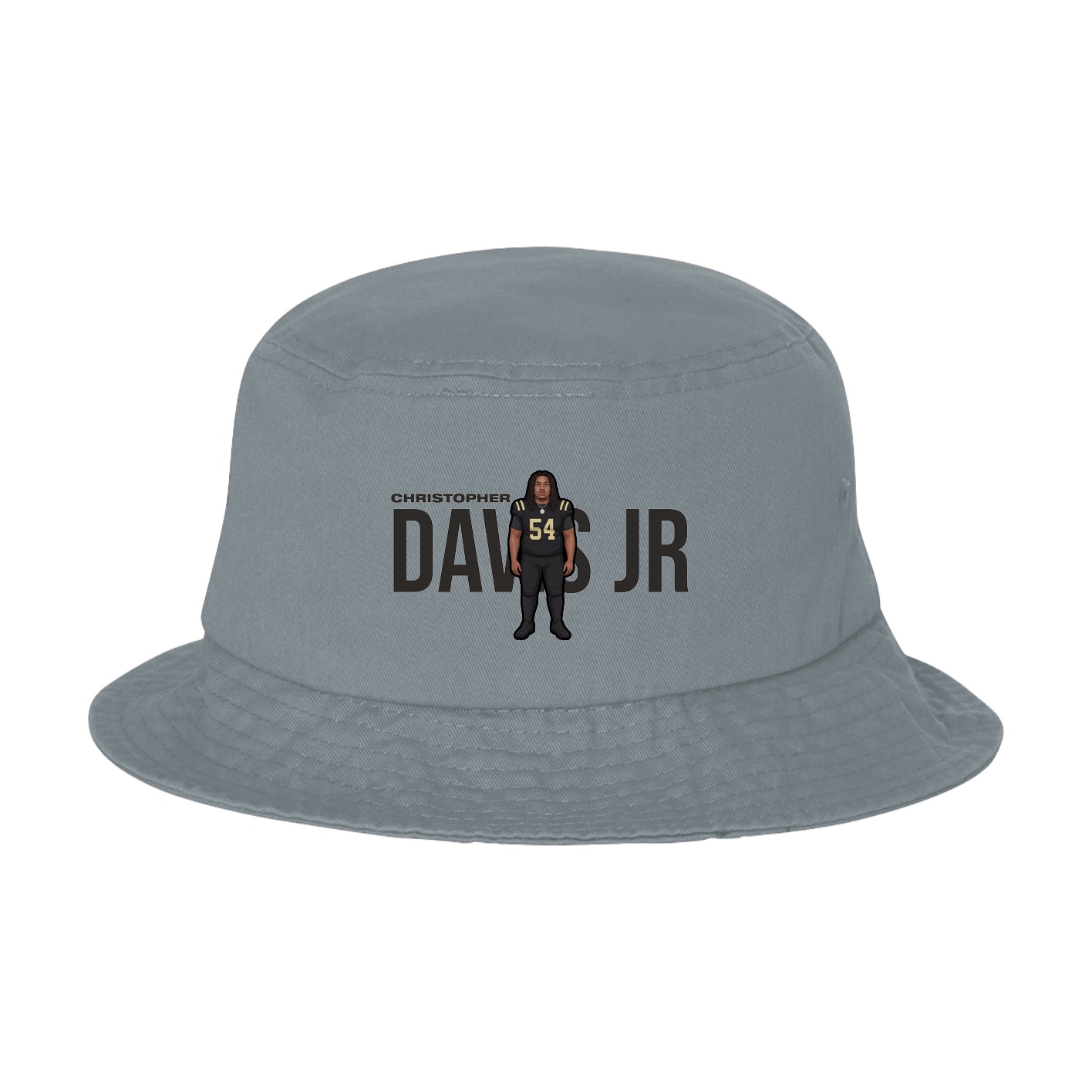 Bucket Cap — Player Name in Grey
