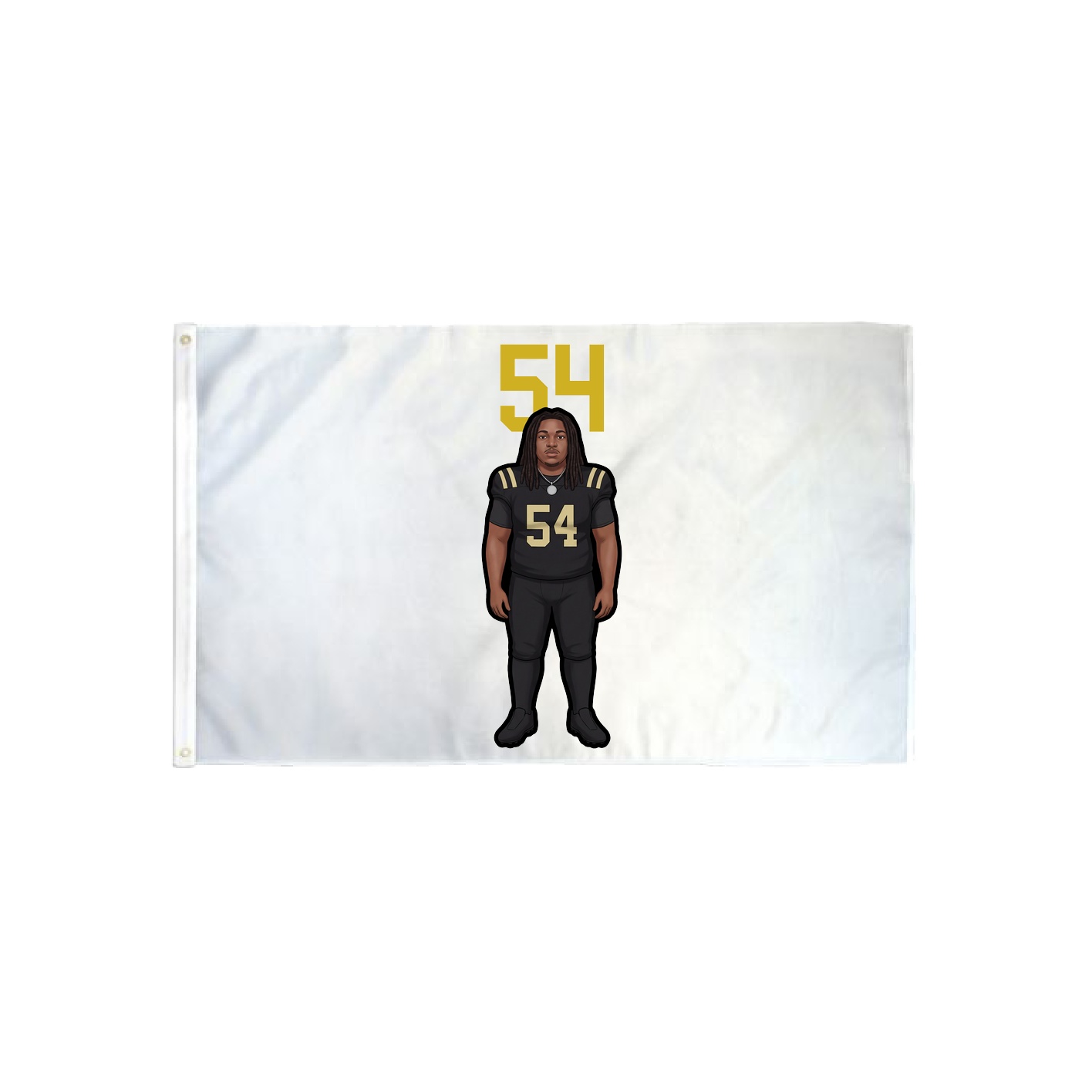 3x5 Flag — Number Top in Classic