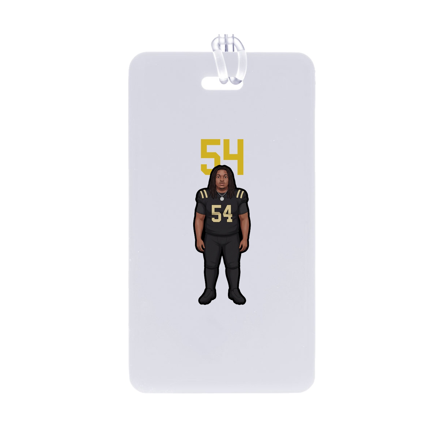 Bag Tag — Number Top in Classic