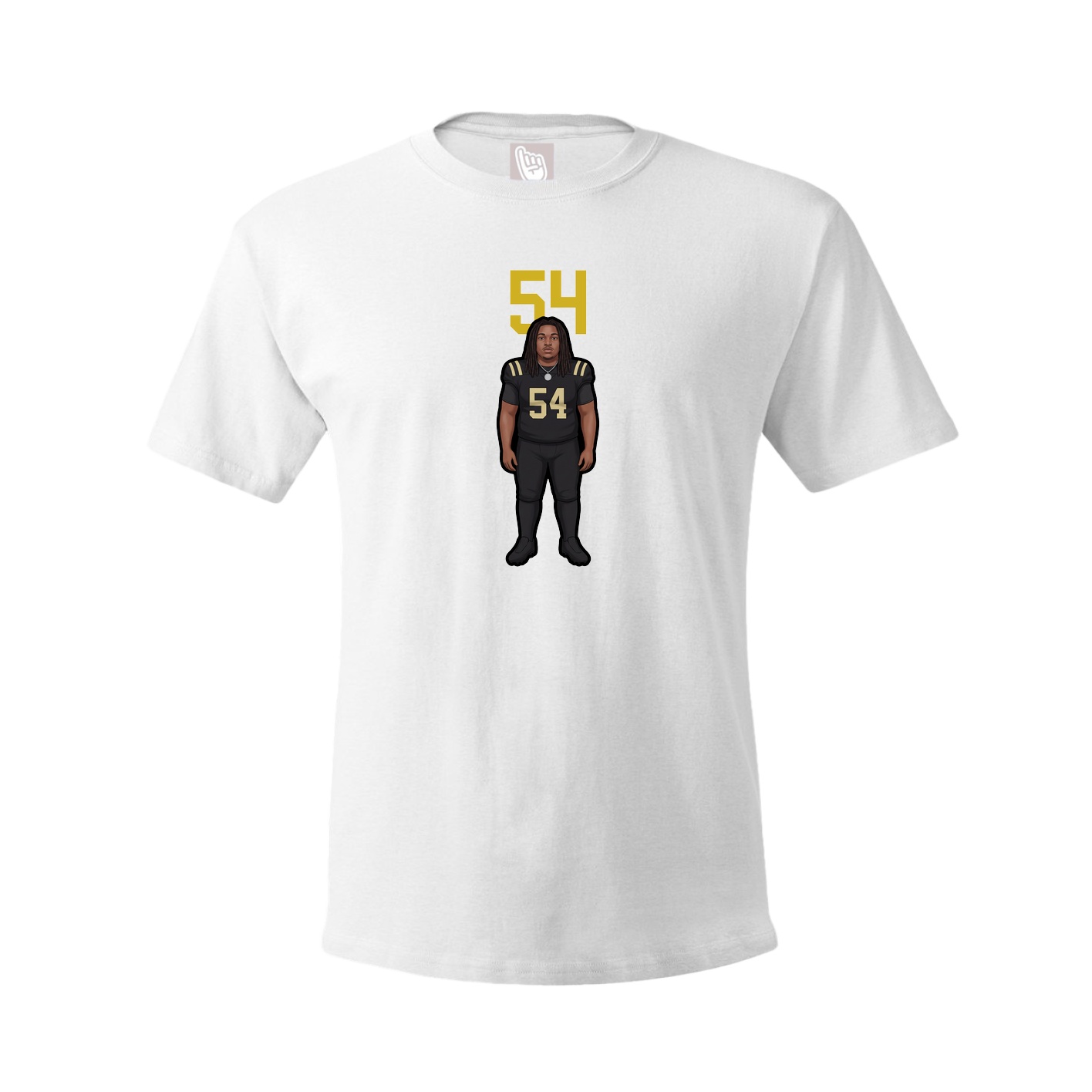 Tee — Number Top in White