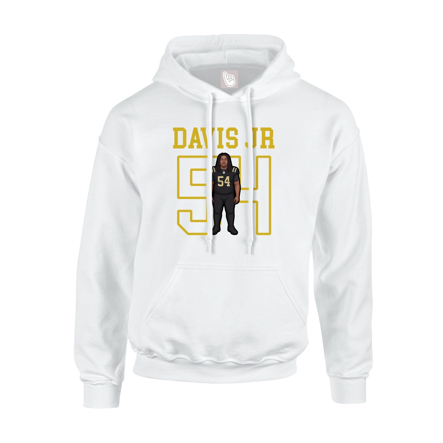 Youth Hoodie — Shirsey in White