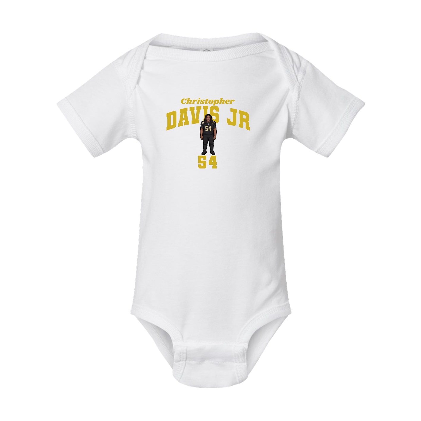 Baby Onesie — Signature Arch in White
